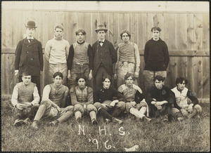 NHS football team, 1896