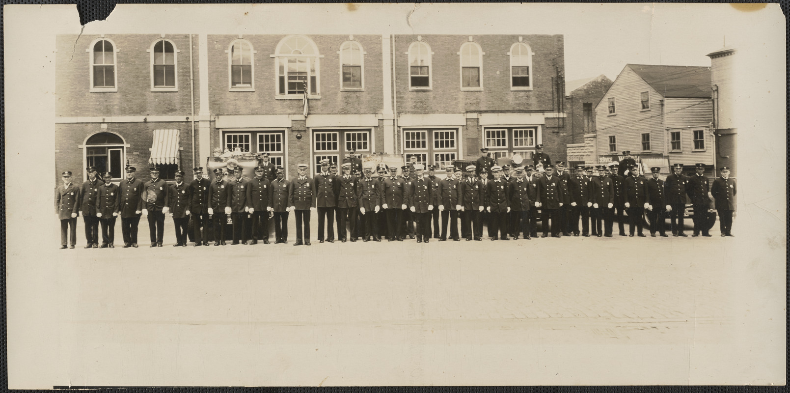 NBPT fire dept. probably memorial Sunday, before 1936
