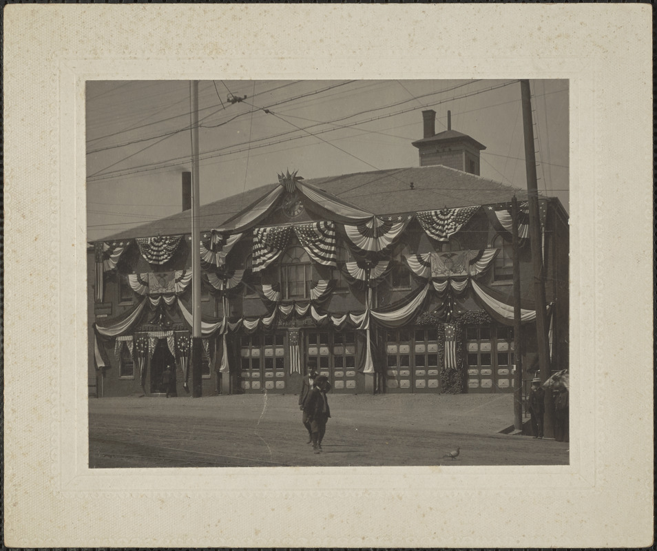 Police Station, 50th anniversary of City of Newburyport, June 26 and 27, 1901