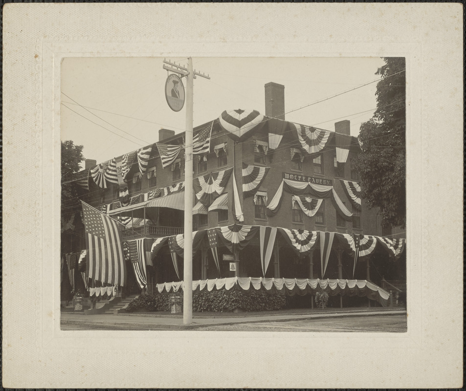 Old Wolfe Tavern, 50th anniversary of City of Newburyport, June 26 and 27, 1901