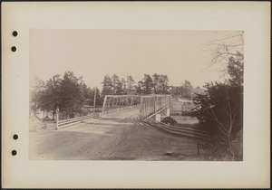 Essex Merrimac Bridge, chain bridge in background