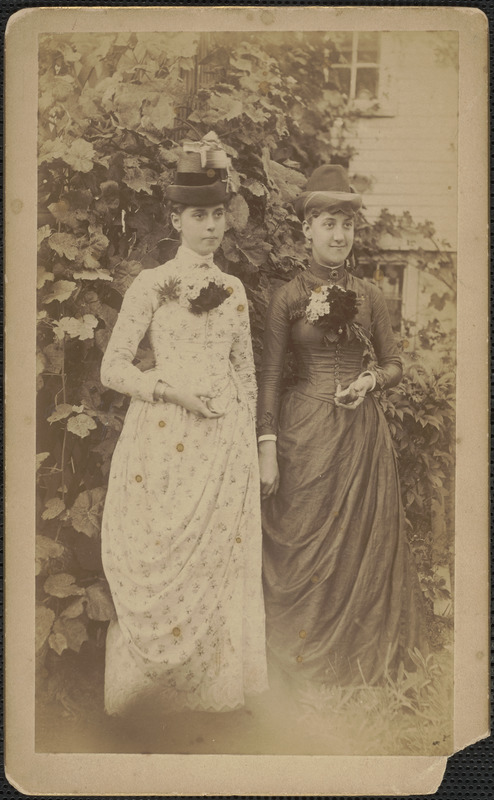 Annie Cook, Clara Bell, Sept. 15, 1888
