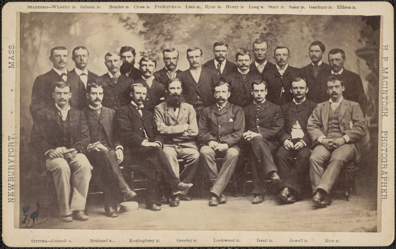 21 of the 25 members of the Greely expedition of 1881