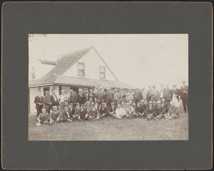 Dalton Club, annual outing, June 27, 1907, Ipswich Bluffs