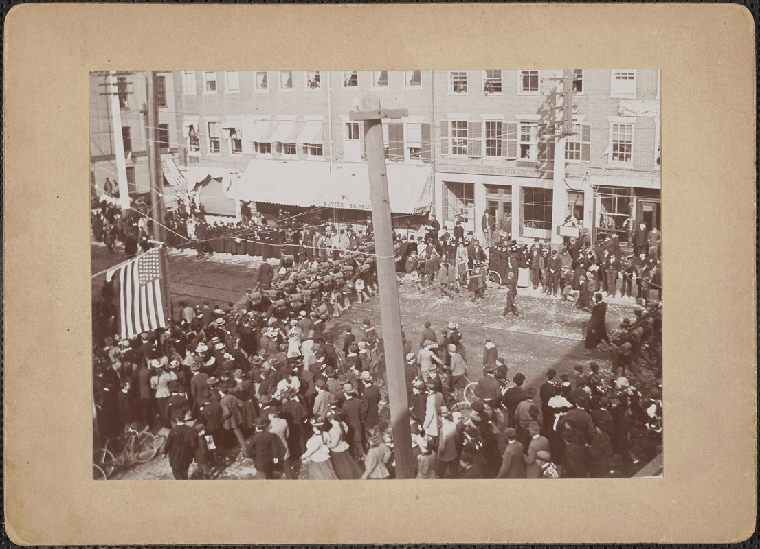 Parade on State Street, April 1895