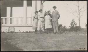Group of four, 1921