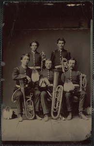 Band, W.H. Gould standing right