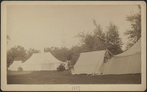 Tents on mall
