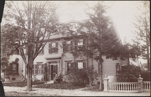 House on High St. near Buck St., Mr. and Ms. N.N. Withington