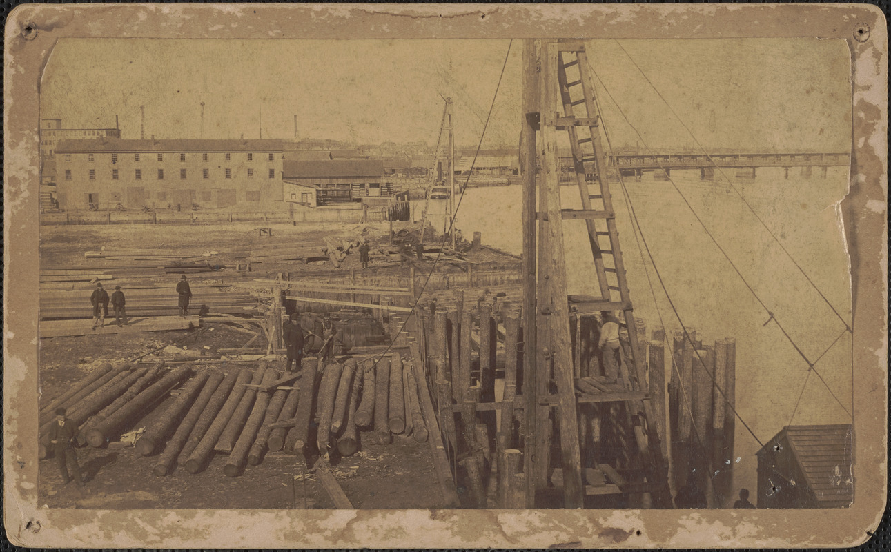 Building foundation for Philadelphia and Reading coal pocket Digital