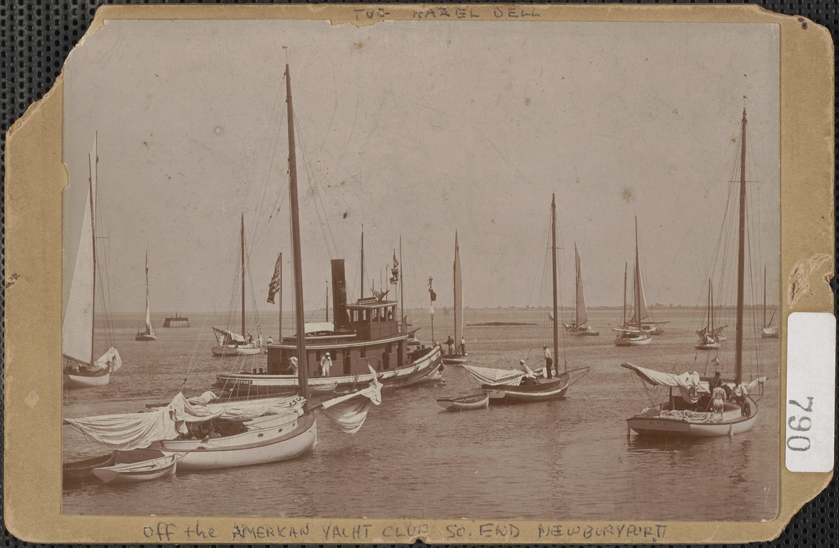 Off the American Yacht Club, so. end Newburyport Digital Commonwealth