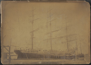 Ship John J. Currier, Cushing Wharf, Newburyport