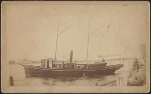 Steamer ship, built by McKay, Merrimac St.
