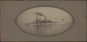 U.S.S. Massachusetts off Newburyport, June 1901