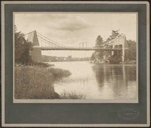 Chain Bridge, before 1910
