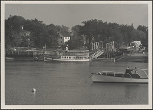 Steamship Sabino tied up at Rings Island, circa 1968