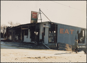 Ruins of the Port Recreation Center fire, Nov. 20, 1984