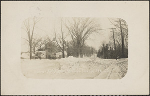 Storm, Feb. 5, 1920, picture taken Feb. 28