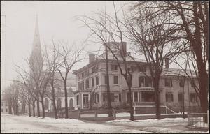 Convent, corner Green & Washington Sts, Theophilus Parson's House 1789