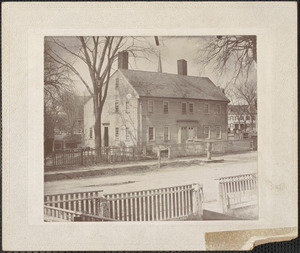 House on Bartlet Mall, Pond Street, Harris family home