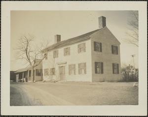 Old Roaf House, three roads, March 1935