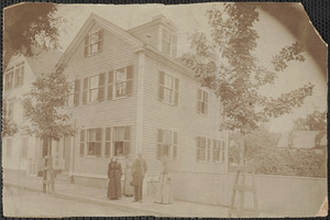 Stover House, Olive St. Newburyport, 1887