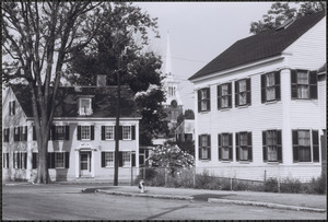 House on left is at corner Market and Washington, Central Church in background
