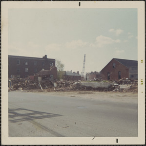 Urban renewal, Inn St. demolition, May 1968