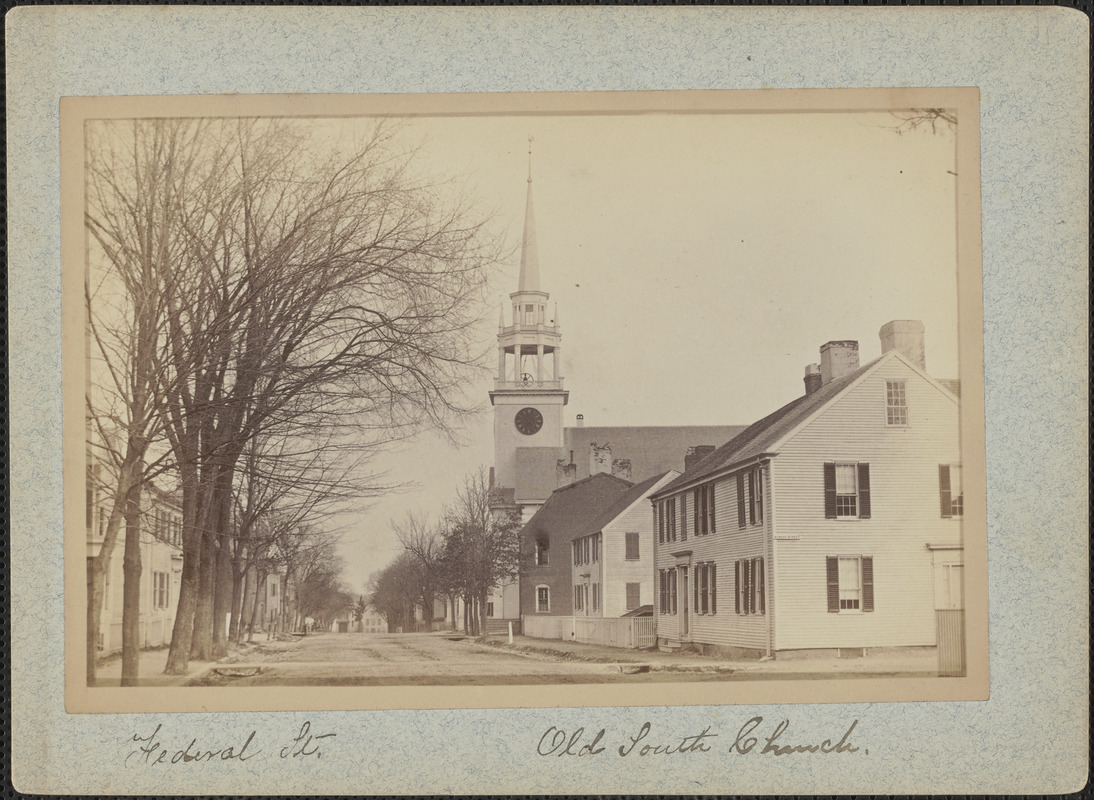 Federal St., Old South Church