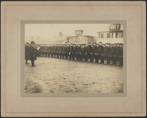 Ninth Deck Naval Company leaving Newburyport, April 7, 1917 for active duty
