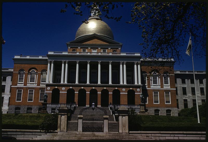 Massachusetts State House Boston Digital Commonwealth 