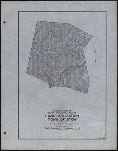 Land Utilization Town of Stow