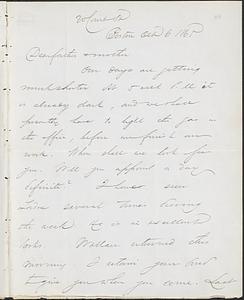 Letter from John D. Long to Zadoc Long and Julia D. Long, October 6, 1865