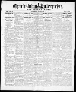 Charlestown Enterprise, Charlestown News, August 18, 1888
