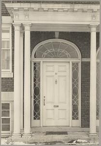 Boston, Demarest Lloyd House doorway, exterior doorway