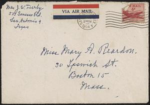 Correspondences to MA Reardon (1954)