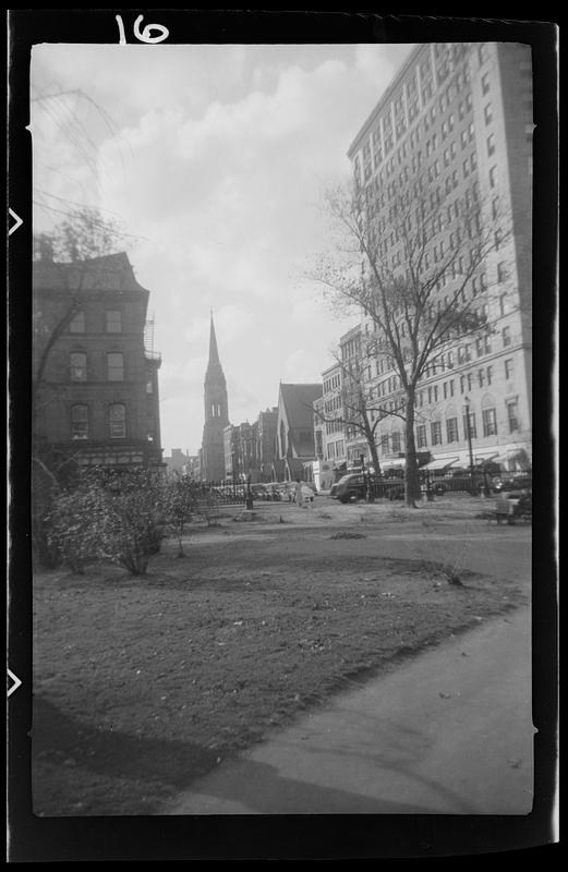 View Down Newbury Street From The Public Garden Boston Digital   Image Access 800 