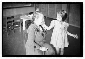 Mabel Adams, principal of Horace Mann School
