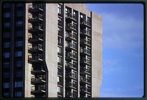 Boston - 1997: Detail of Harbor Towers Condominium