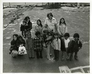 Grandmother & Her Children, Housing Project, Cambridge, Mass.