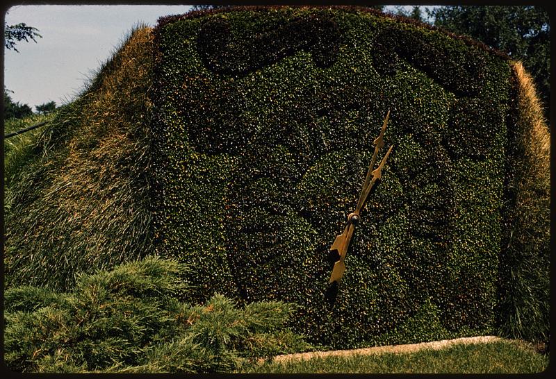 Floral Clock, Greenfield Village, Dearborn, Michigan