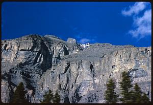 Vertical mountain face, British Columbia