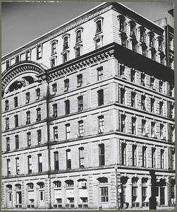 Boston, State Street Block, exterior, general view, 1858, G. J. F. Bryant