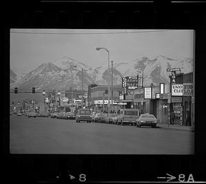 4th Avenue scene, Anchorage, Alaska