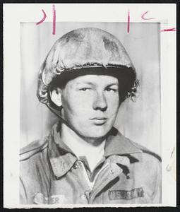 Defector. Pvt. Larry A. Abshier, 18, of Cleveland, was identified by the U.S. Army in Seoul, Korea, as the American soldier reported by Pyongyang radio to have taken refuge in Communist North Korean. The Army said Abshier apparently was the first American defector to the Reds in Korea since the end of the Korean War.