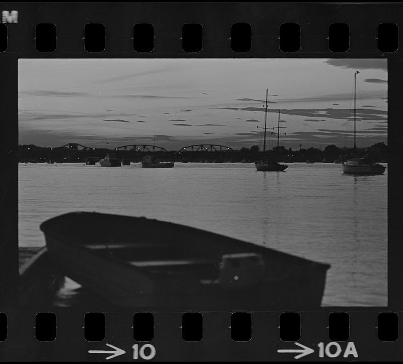 Boats in the Newburyport Harbor