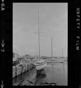 Power’s Yacht Yard sloop “Quill”