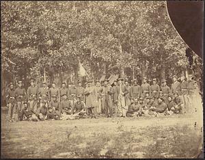 Company "F" 93d N.Y. Infantry, August, 1863