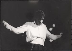 Musician performing