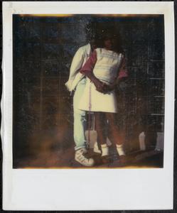 Two children posing together